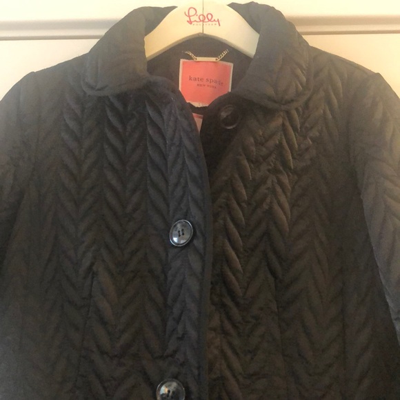 NWT Kate Spade Single Breasted Quilted Jacket, S - Picture 7 of 9